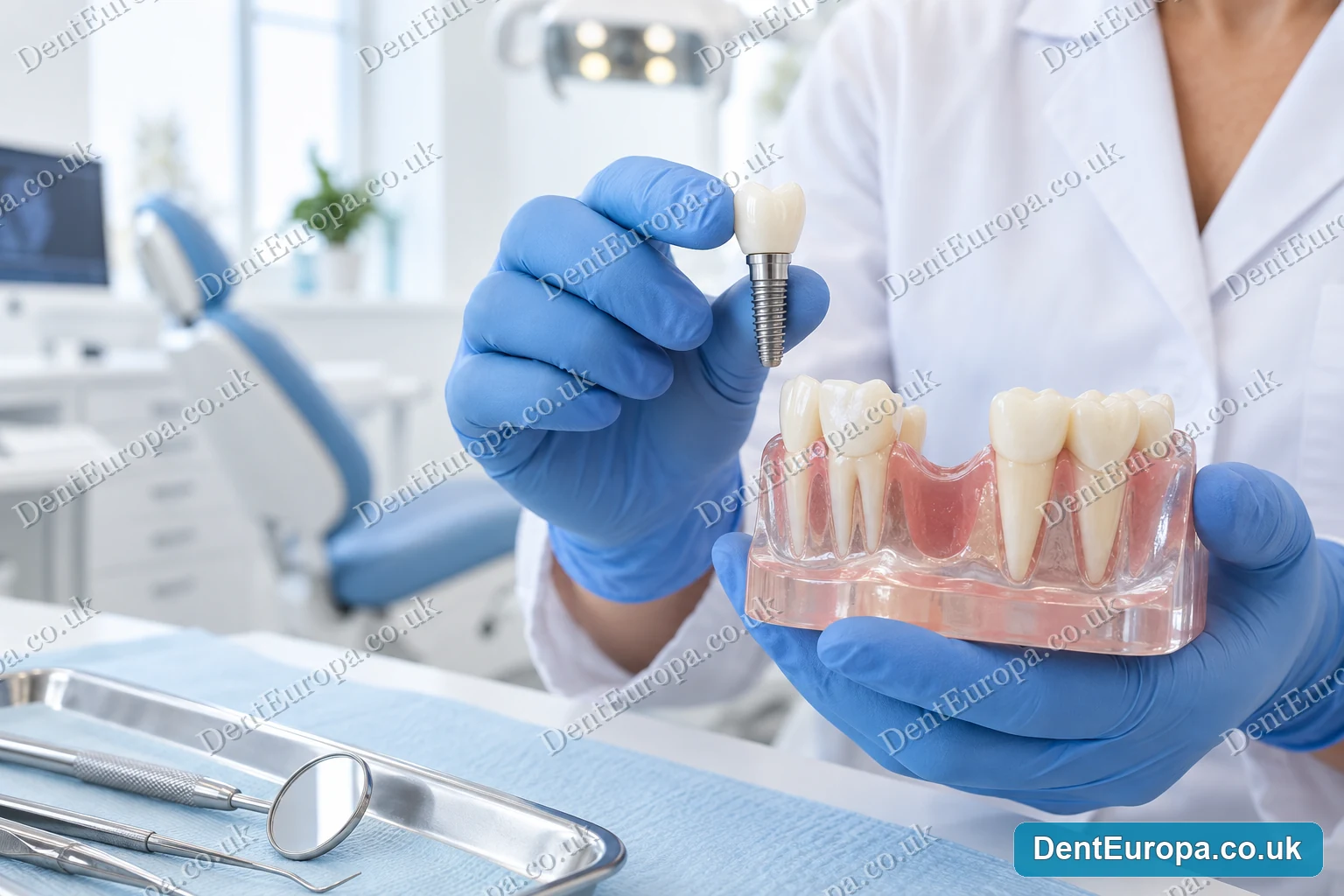 Dental implant treatment planning at DentEuropa in Hounslow
