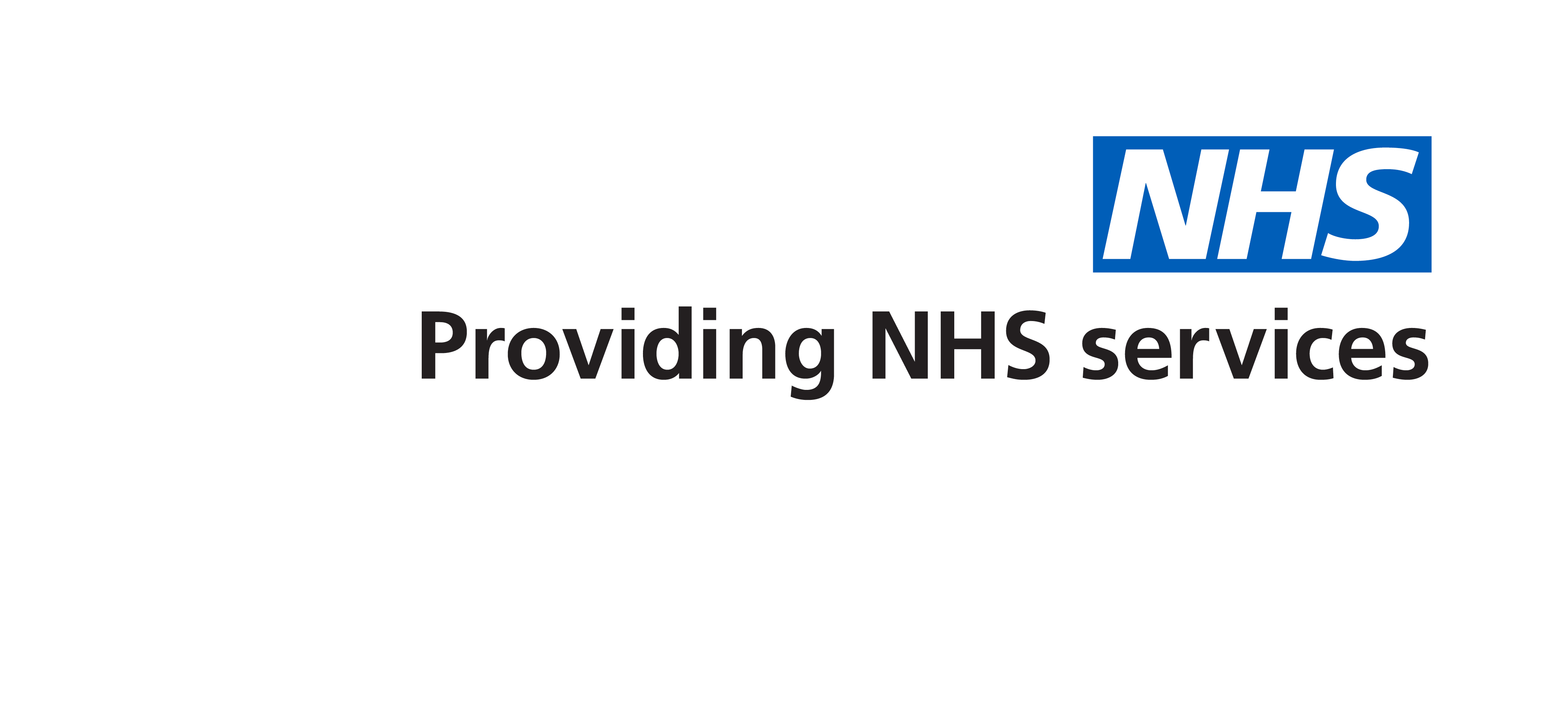 Providing NHS services